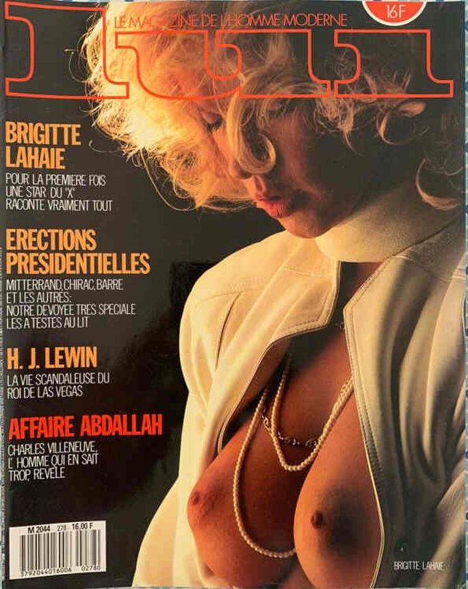 LUI magazine side cover Issue 278  March 1987