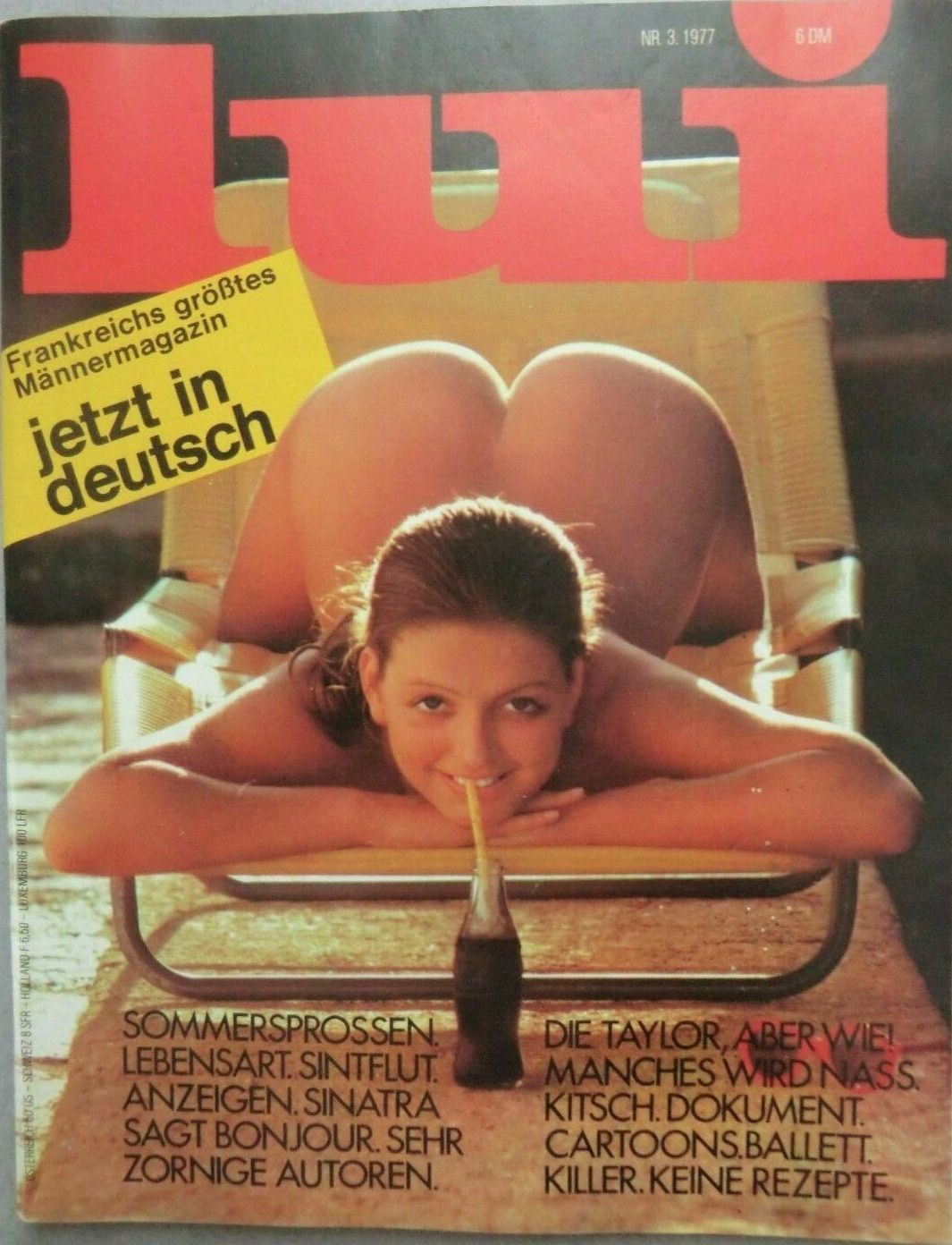 LUI (DE) magazine side cover Issue 3  March 1977