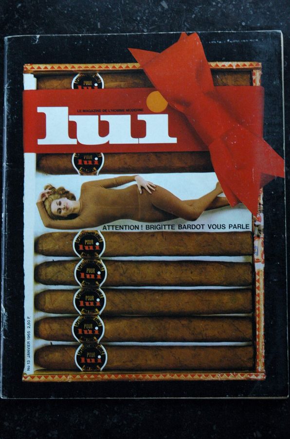 LUI magazine side cover Issue 13  January 1965