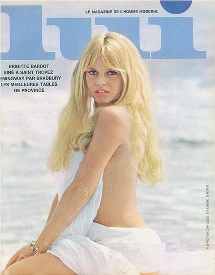 LUI magazine side cover Issue 20  August 1965