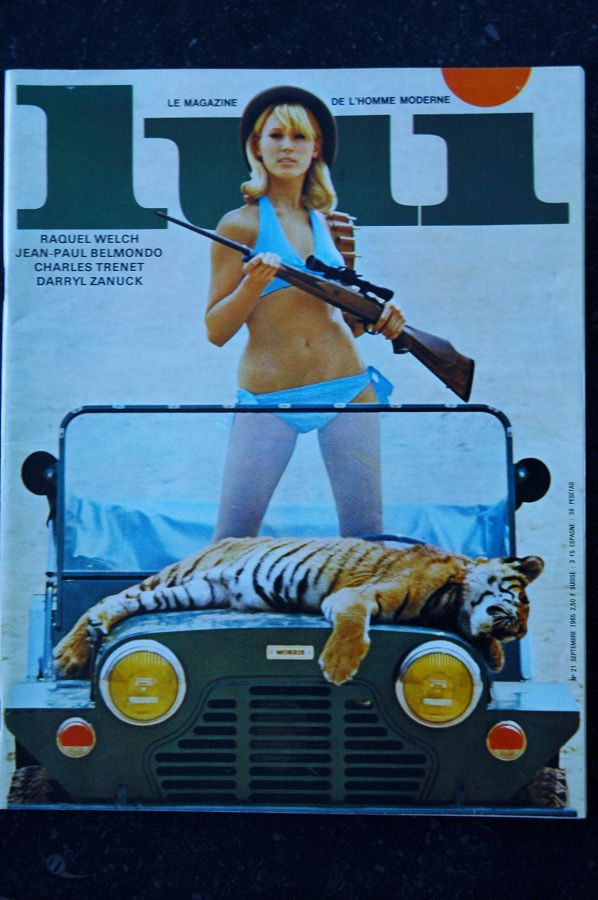 LUI magazine side cover Issue 21  September 1965