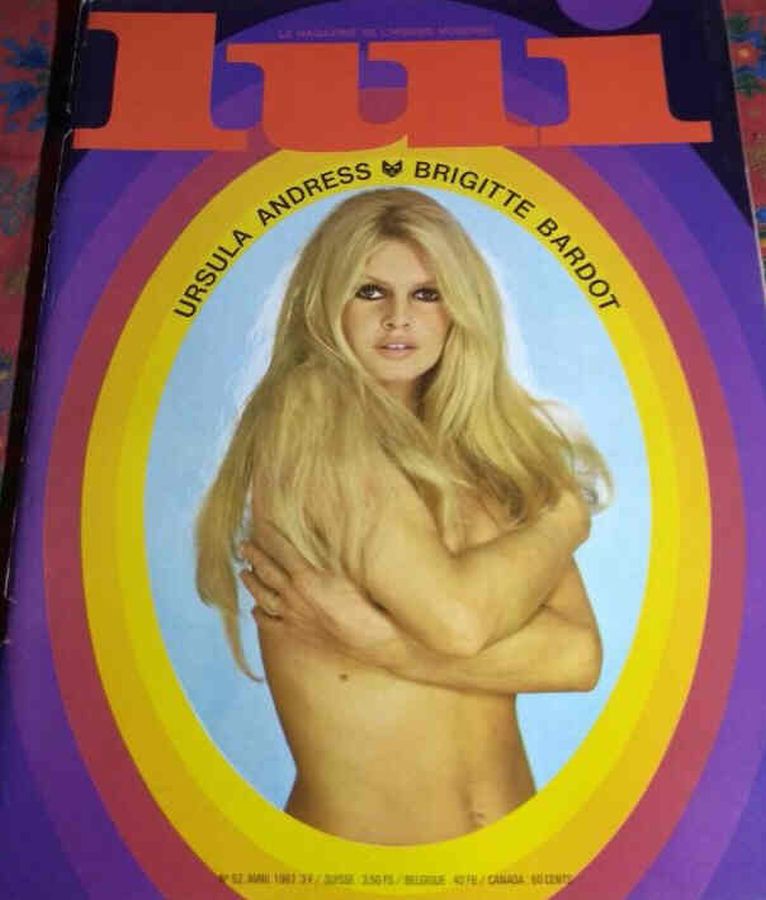 LUI magazine side cover Issue 52  April 1967