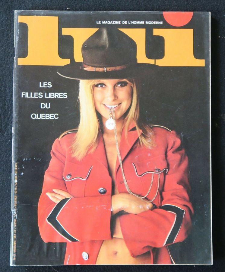 LUI magazine side cover Issue 47  November 1967
