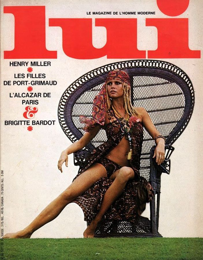 LUI magazine side cover  September 1969