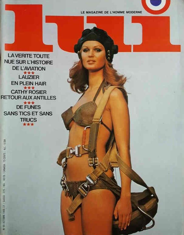 LUI magazine side cover Issue 69  October 1969