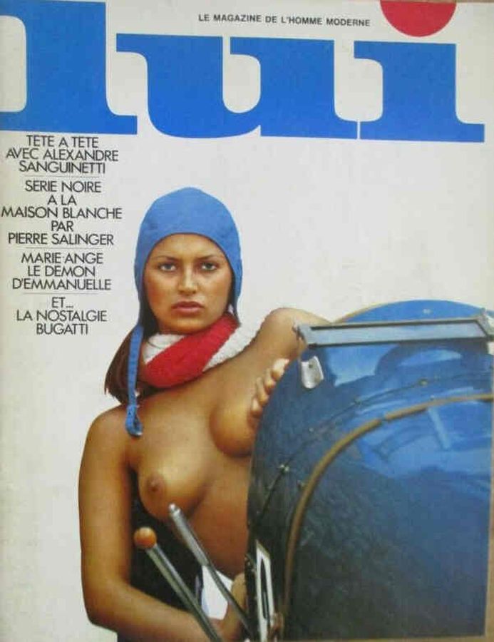 LUI magazine side cover Issue 129  October 1974
