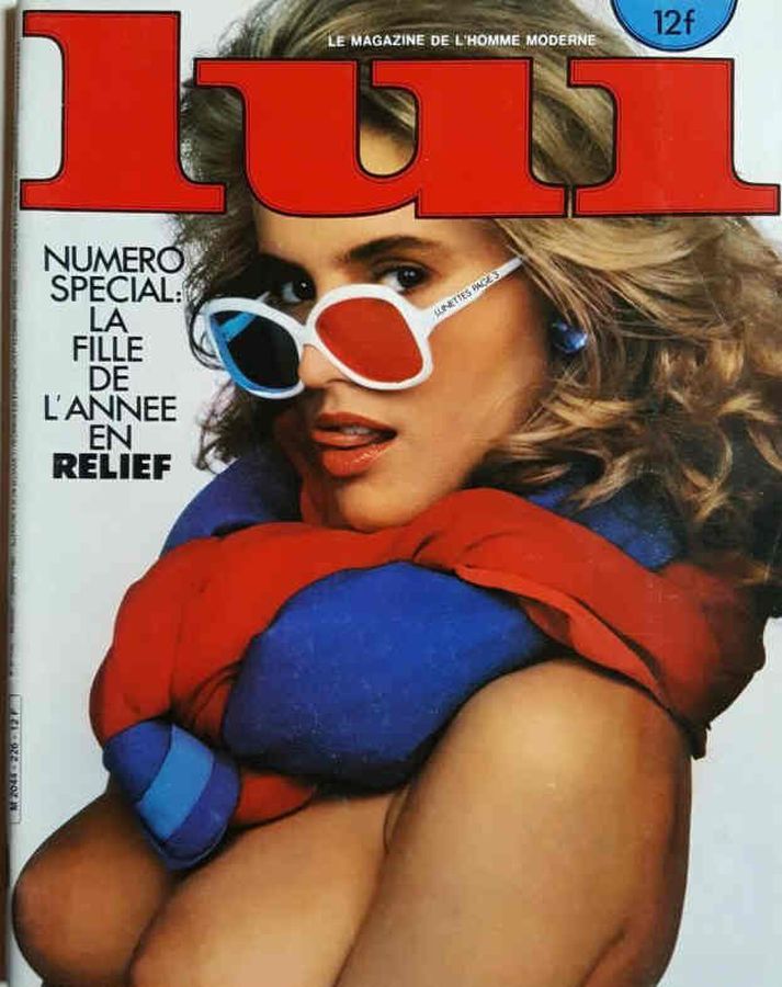 LUI magazine side cover  January 1983