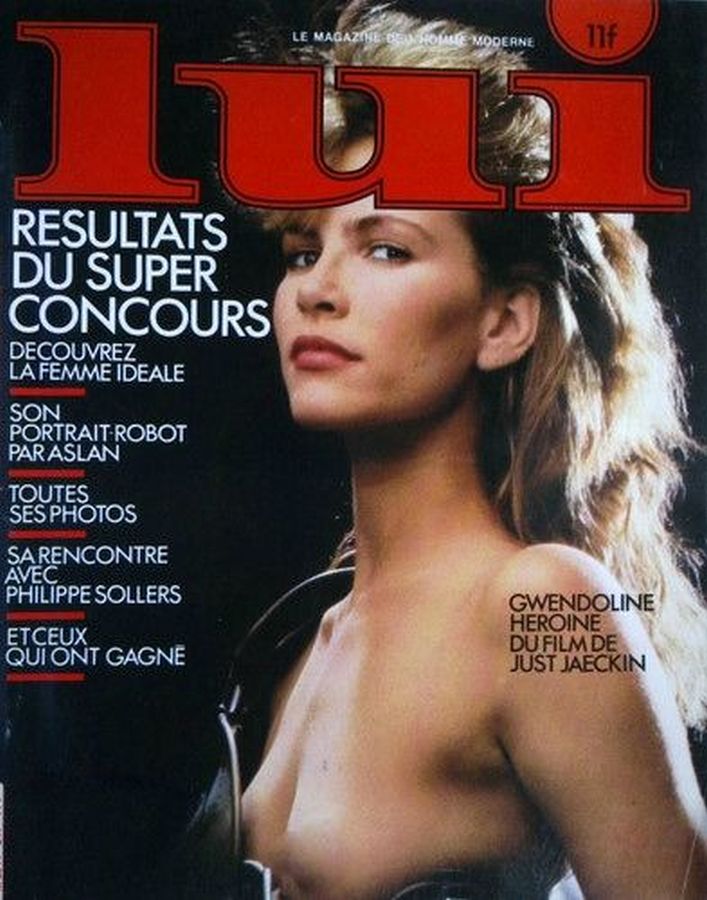 LUI magazine side cover  February 1984