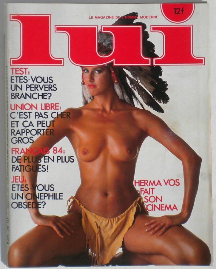 LUI magazine side cover  September 1984
