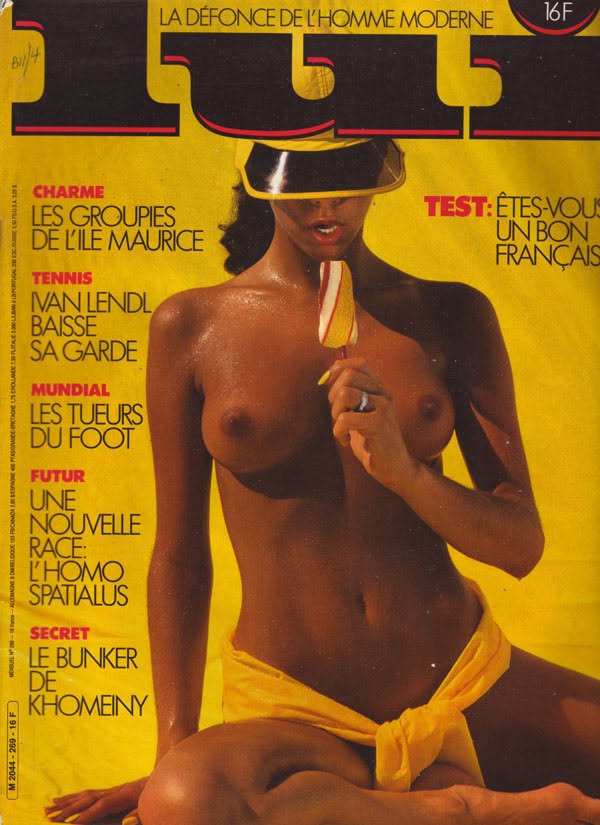 LUI magazine side cover Issue 269  June 1986