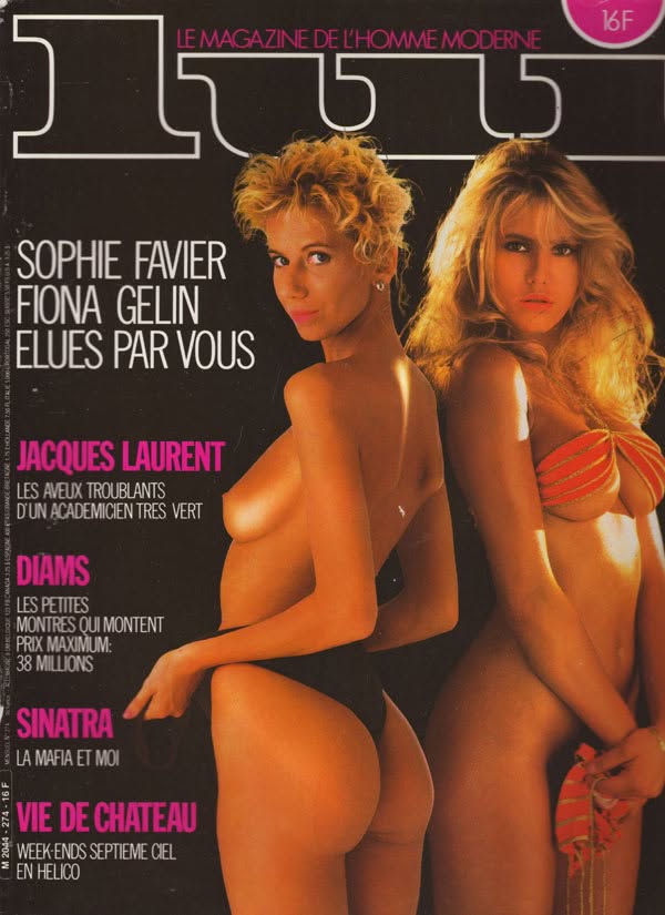 LUI magazine side cover Issue 274  November 1986