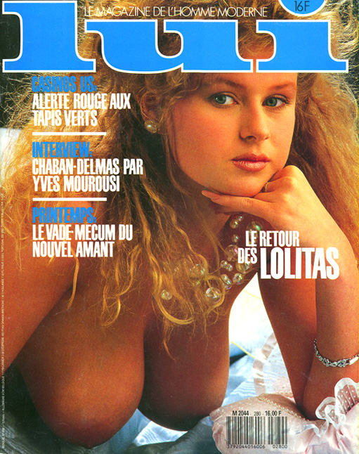 LUI magazine side cover Issue 280  May 1987