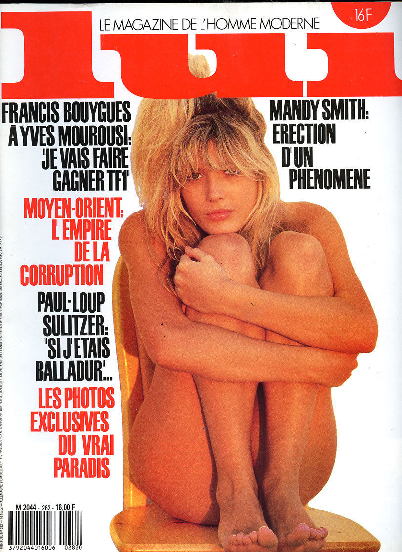LUI magazine side cover Issue 282  July 1987