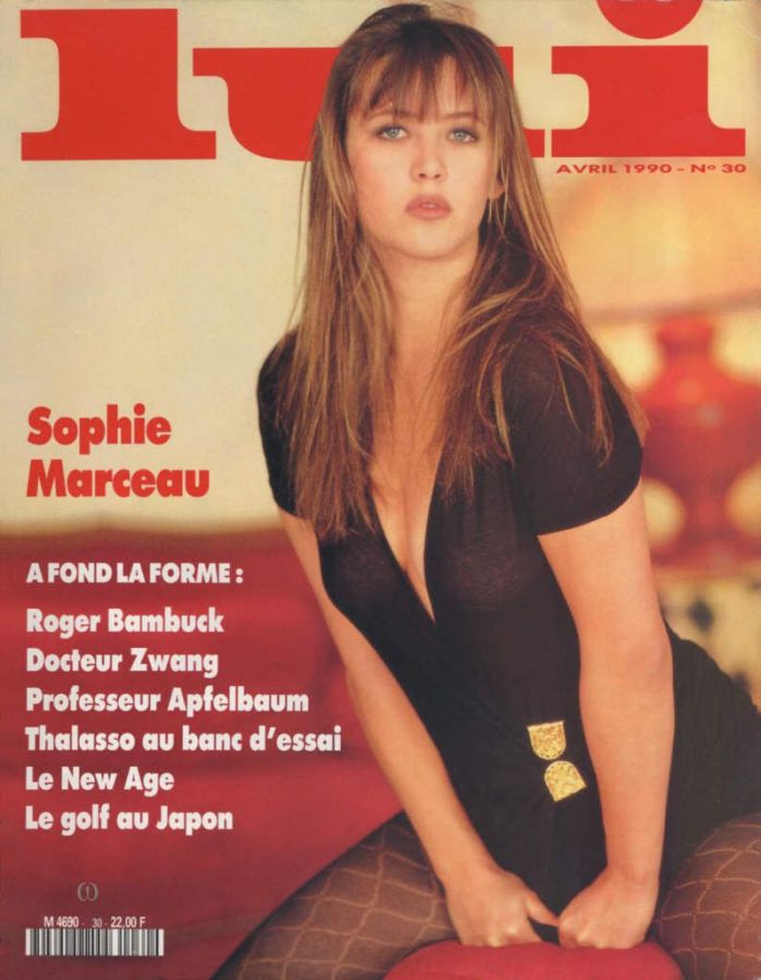 LUI magazine side cover  April 1990