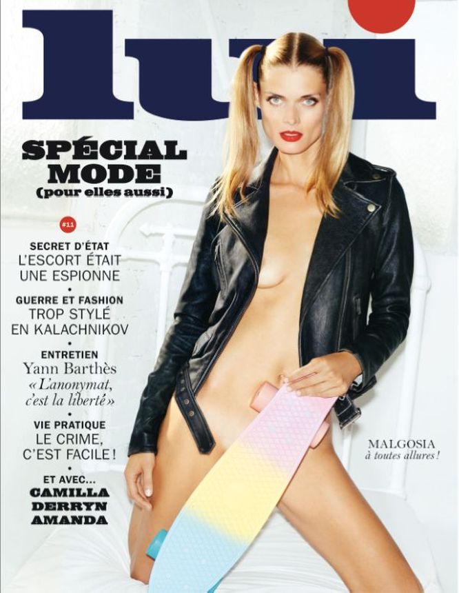 LUI magazine side cover  October 2014