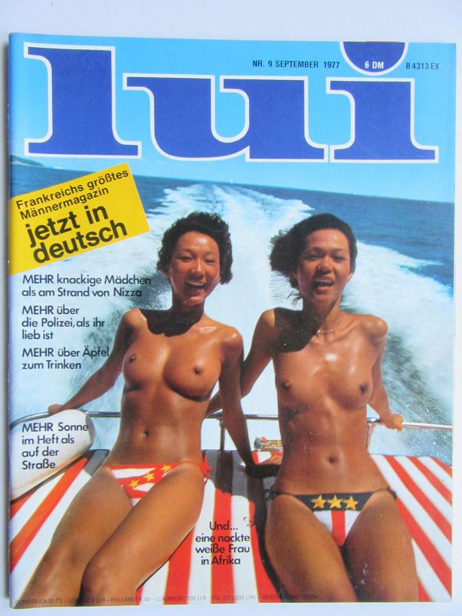LUI (DE) magazine side cover  September 1977