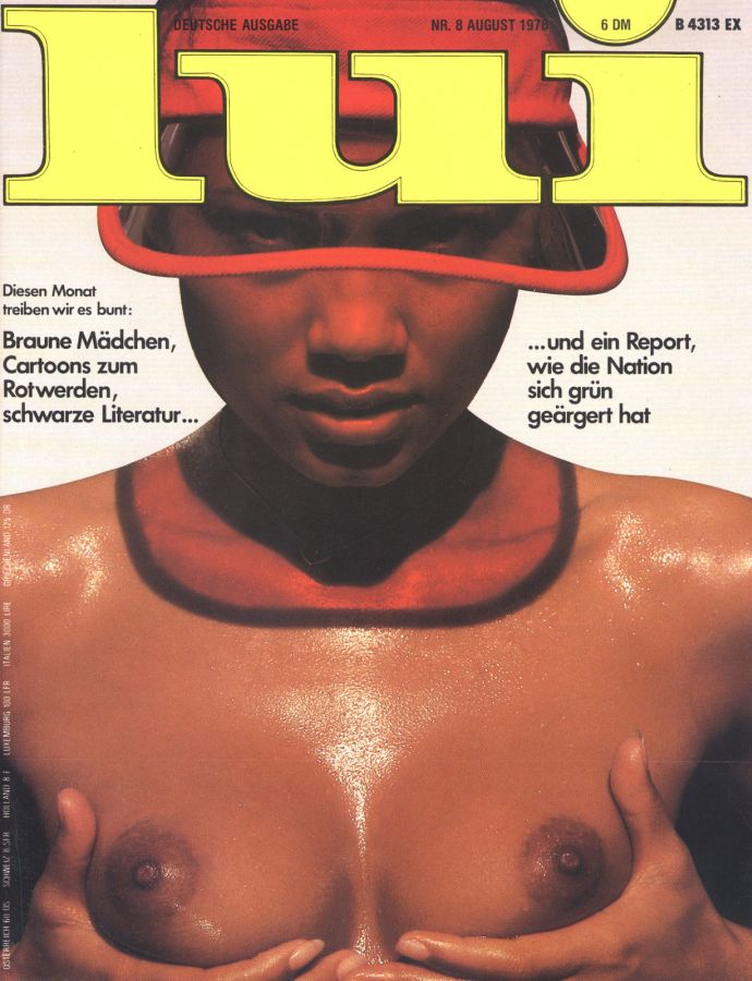 LUI (DE) magazine side cover  August 1978