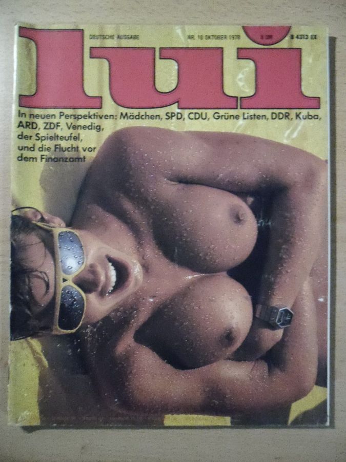 LUI (DE) magazine side cover  October 1978