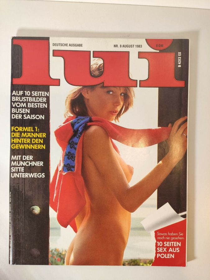 LUI (DE) magazine side cover  August 1983