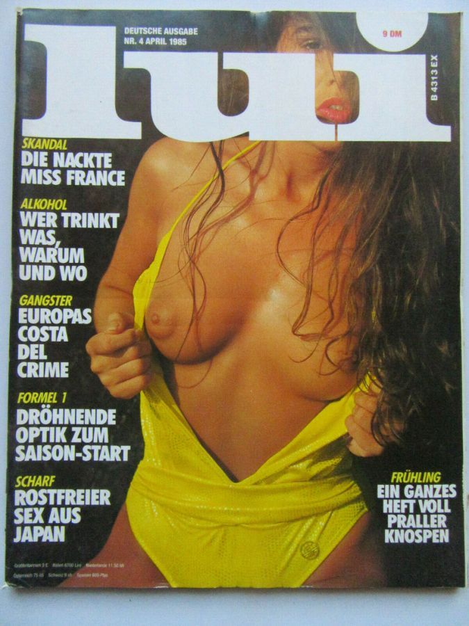 LUI (DE) magazine side cover  April 1985