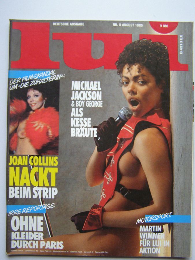 LUI (DE) magazine side cover  August 1985