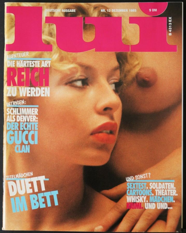 LUI (DE) magazine side cover  December 1985