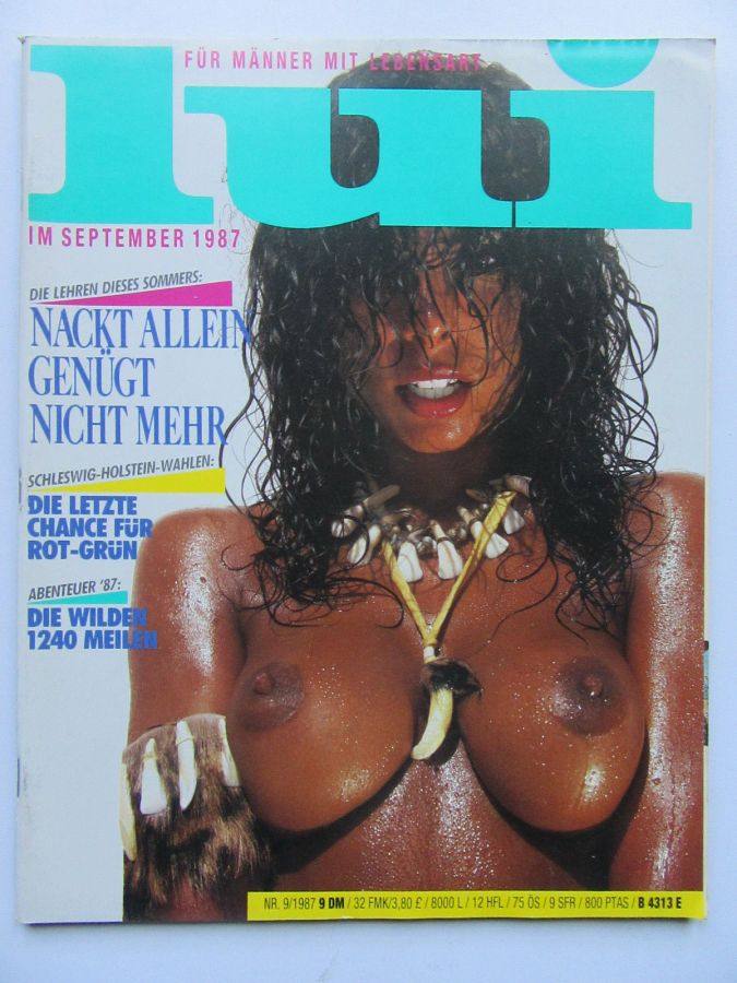 LUI (DE) magazine side cover  September 1987