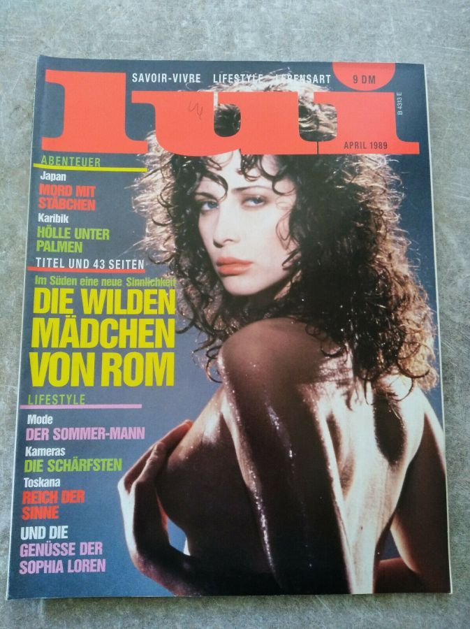 LUI (DE) magazine side cover  April 1989