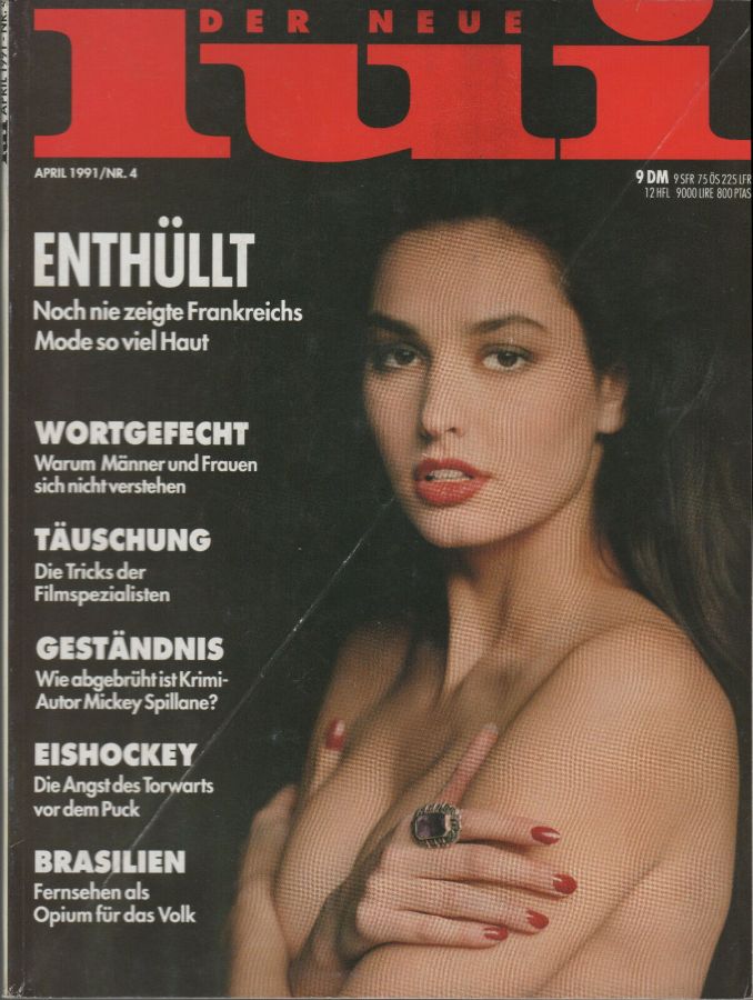 LUI (DE) magazine side cover  April 1991