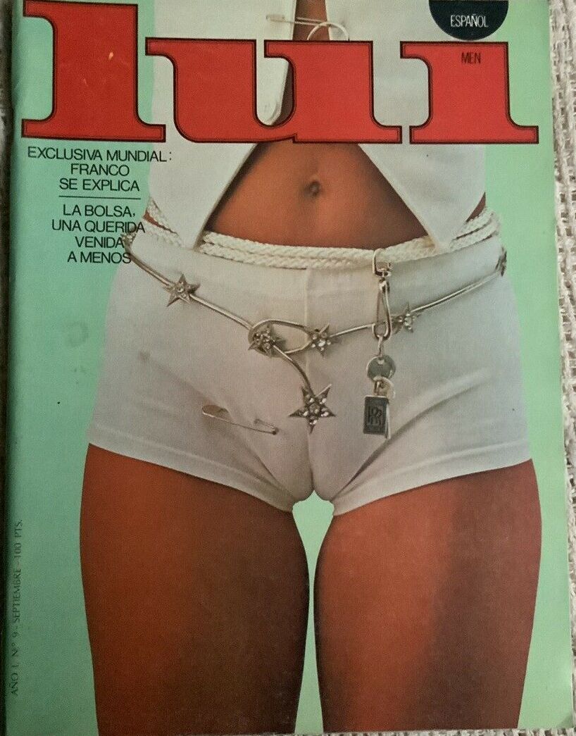 LUI (ES) magazine side cover Issue 9  September 1977