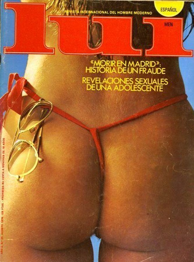 LUI (ES) magazine side cover  August 1978