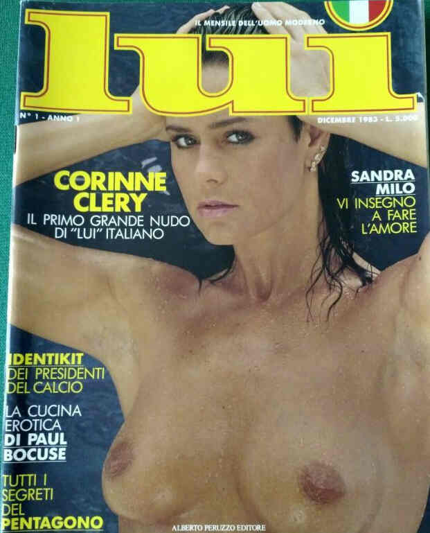 LUI (IT) magazine side cover  December 1983