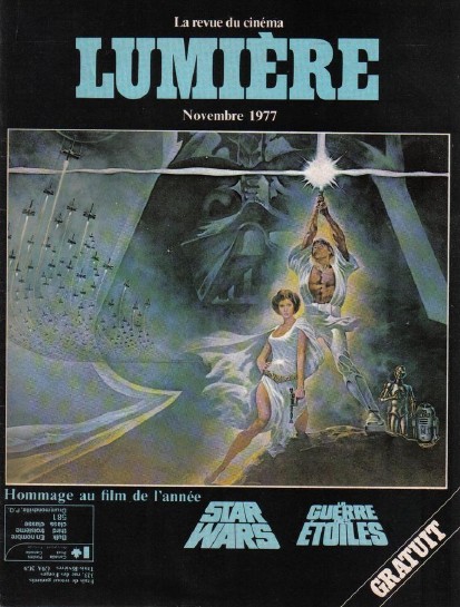 LUMIERE magazine side cover November 1977