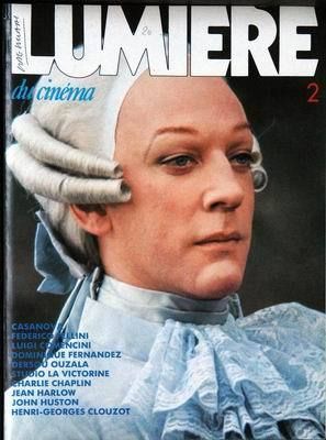 LUMIERE DU CINEMA magazine side cover Issue 2 March 1977