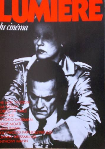 LUMIERE DU CINEMA magazine side cover Issue 3 April 1977