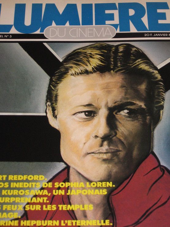 LUMIERE DU CINEMA magazine side cover Issue 3  Nouvelle Serie January 1981