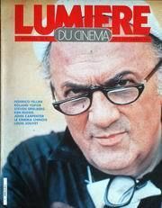 LUMIERE DU CINEMA magazine side cover Issue 8  Nouvelle Serie September 1981