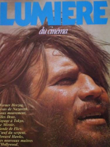 LUMIERE DU CINEMA magazine side cover Issue 11 January/February 1978