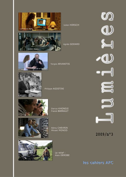 LUMIERES magazine side cover Issue 3  2009