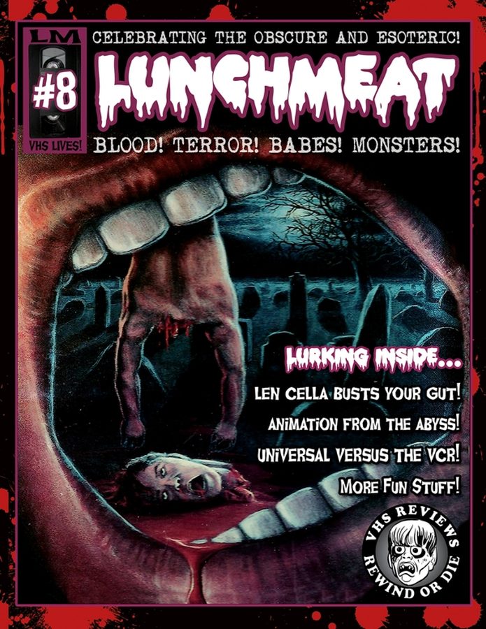 LUNCHMEAT magazine side cover Issue 8 October 2014