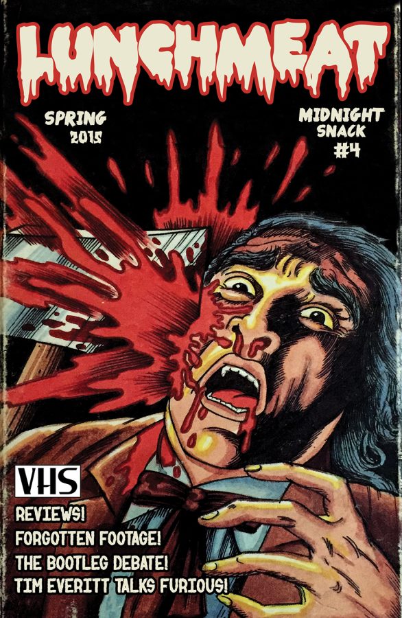 LUNCHMEAT magazine side cover Issue 9 Spring 2015