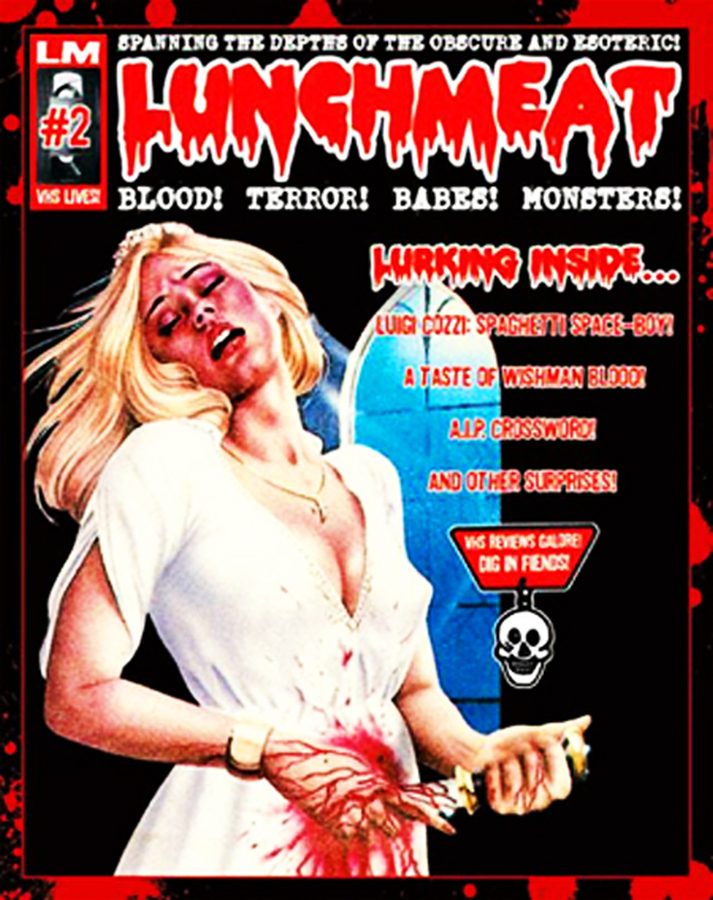 LUNCHMEAT magazine side cover Issue 2  2008