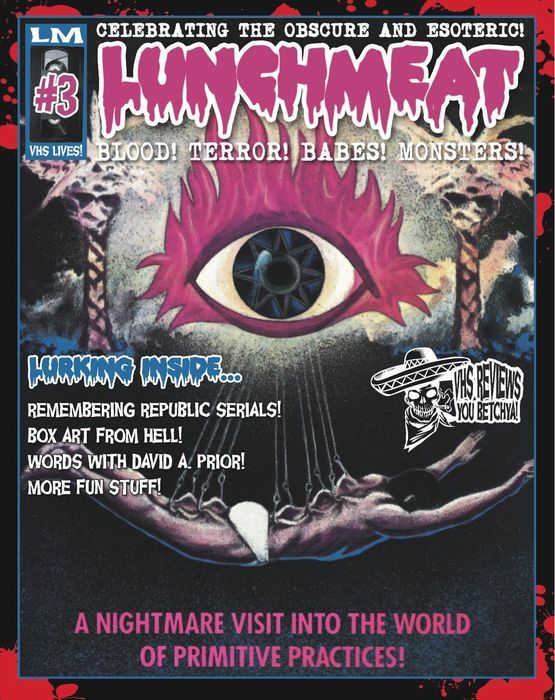 LUNCHMEAT magazine side cover Issue 3  2009