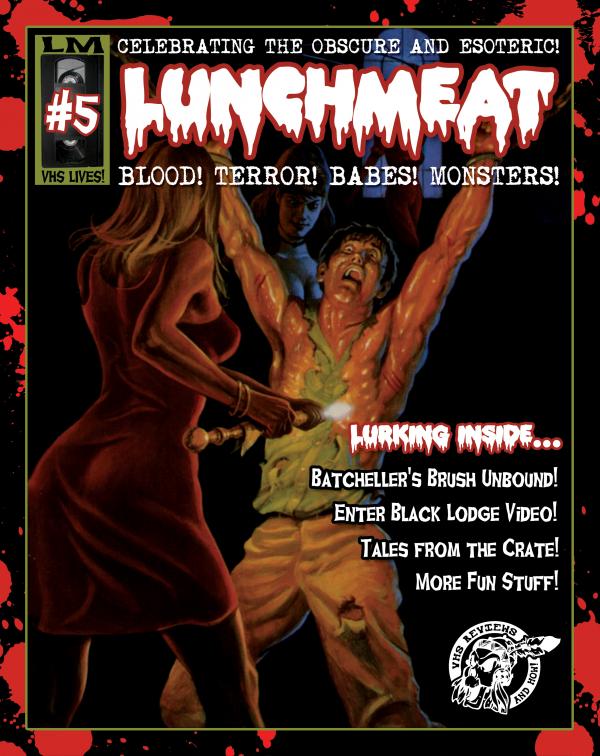 LUNCHMEAT magazine side cover Issue 5 September/October/November 2010