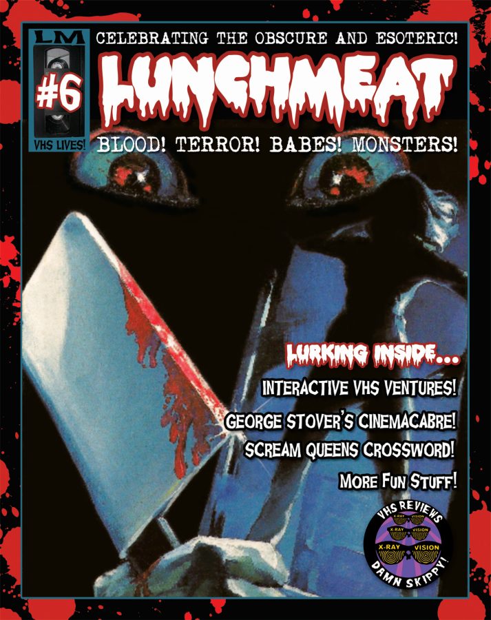 LUNCHMEAT magazine side cover Issue 6 December 2011