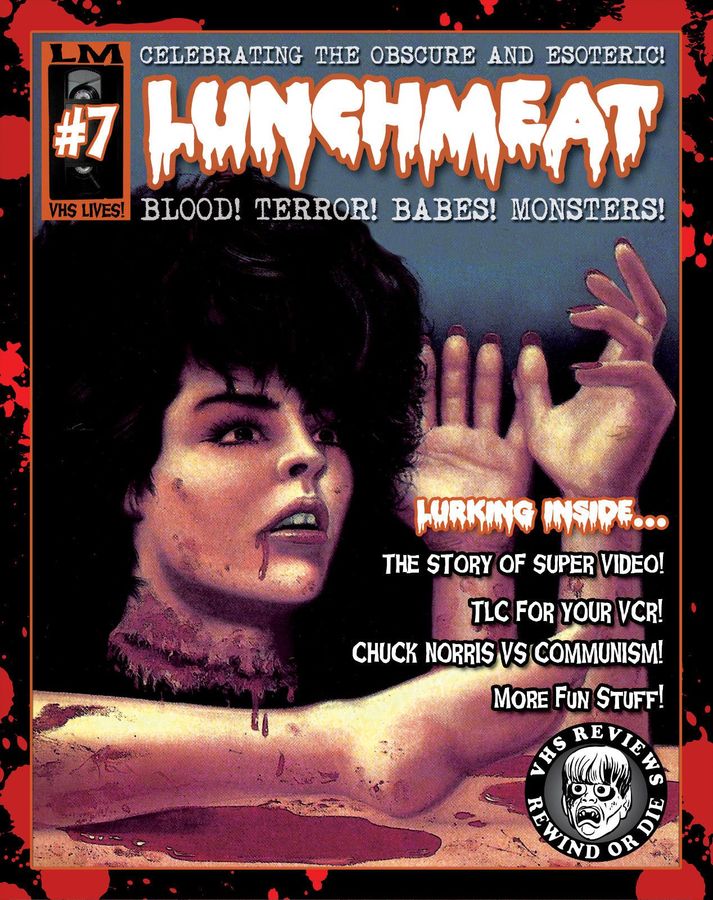LUNCHMEAT magazine side cover Issue 7 July/August/September 2013