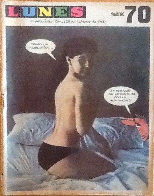 LUNES magazine side cover Issue 70 29 February 1960