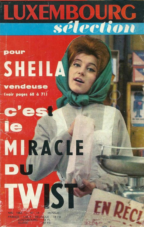 LUXEMBOURG SELECTION magazine side cover Issue 14 May 1963