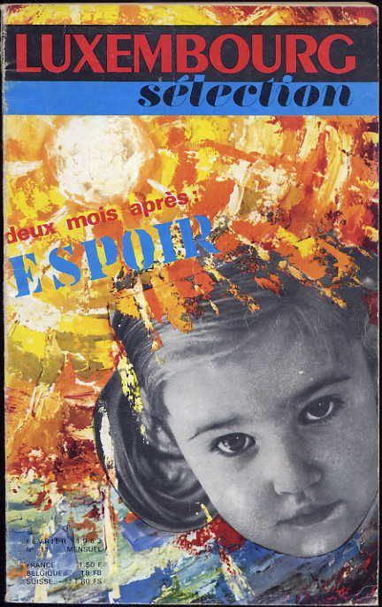 LUXEMBOURG SELECTION magazine side cover Issue 11  February 1963