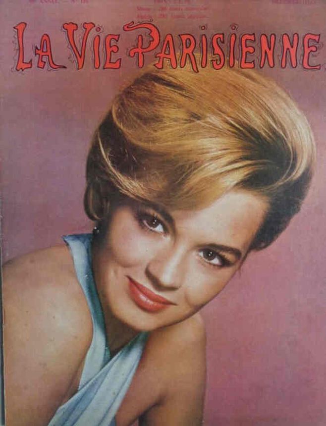 LA VIE PARISIENNE magazine side cover Issue 156  December 1963